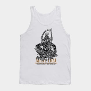 Vintage Muay Thai Tattoo Hermit Tank Top